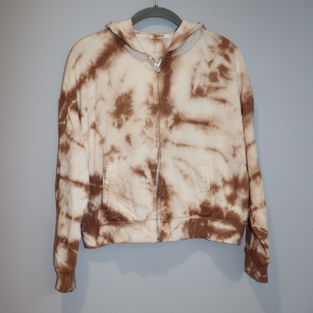 Garage Tie-Dye Zip Up